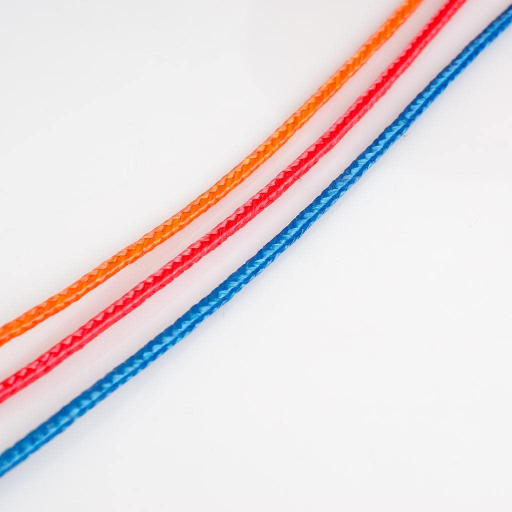 rockible 49ft UHMWPE Throw Line for Arborist Tree Climbing, Orange, 485lb Capacity