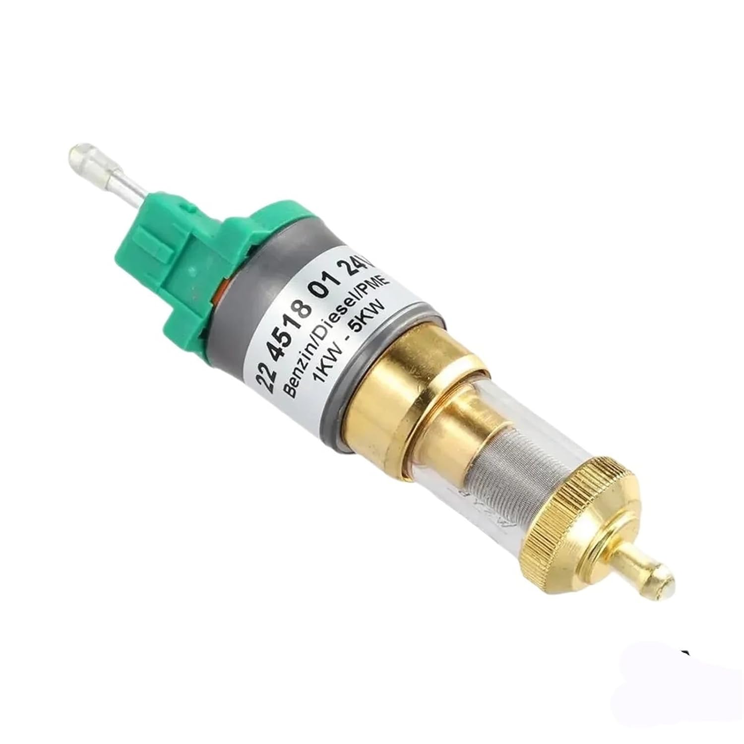 22ML/28ML Silent Fuel Pump Universal Ultra Quiet 12V/24V Pump Accessories Metal Car Car Air Heater Pump 5KW Heater F X8N7 1Pcs(12V 22ml)