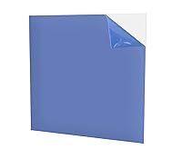 Vista 5 de Acrylic Hoja fundida de plexiglás transparente 1/4" x 24" x 24" nominal