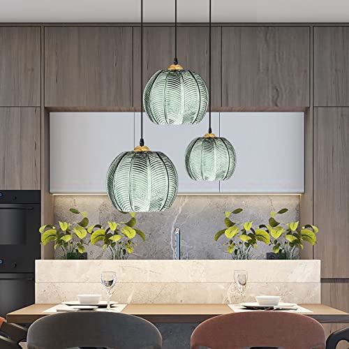 Pombconw Lampada a sospensione a 3 luce, Lampada