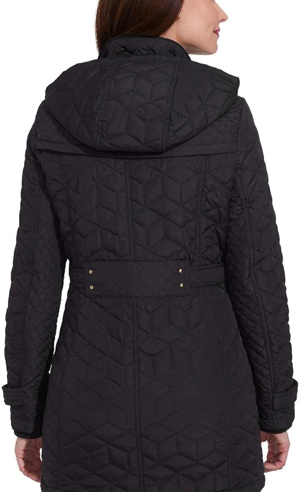 Weatherproof Garment Co. Womens Hooded Midweight Quilted Walker