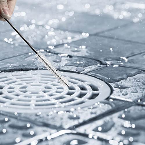 2 Stück Schlauchbürste, Abflussbürste Lang 160 cm, Rohrreinigungsbürste, Abflussreiniger Spirale Bürste, Flexible Abfluss Bürste für Strohhalmrohr, Schlauch, Waschbecken, Rohre, Kühlschrankablauf, Usw