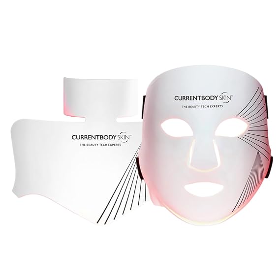 CurrentBody Skin LED Face & Neck Kit: Series 2 | Anti-aging for your Face, Neck and Chest with Red Light Therapy