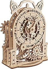 UGEARS Vintage Alarm Clock 3 D Puzzle Wooden Model Kit for Adults to Build Mechanical Model Desk photo UGEARS Vintage Alarm Clock 3 D Puzzle Wooden Model Kit for Adults to Build Mechanical Model Desk