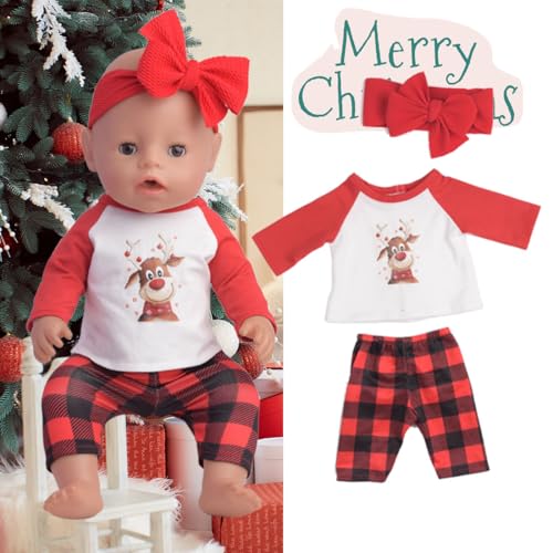 image for Sweet Dolly Baby Doll Accessories, 5 Set of Doll Clothes, Dress, Bodys