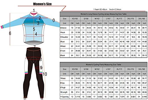 mzcurse Roupas térmicas femininas de lã de manga comprida (preta, GG, verifique a tabela de tamanhos