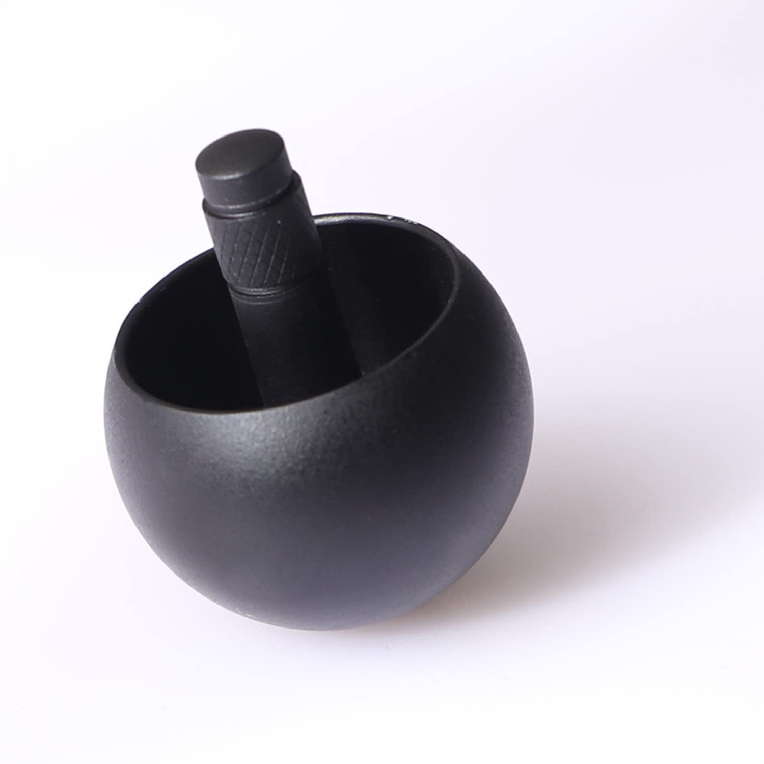 ZHIHUI Tippe Top Metal Flip Over Spinning Top, Automatic Flip Over Gyroscopes Mushroom Fidget Toy, Rotating Ball Office Stress Relief Toy, Gift for Adults