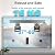 IMtKotW Ultra Slim TV Wall Mount for 37 to 86 inch Flat& Frame TV, Max 165 lbs, 0.37'' Low Profile Wall Mount, VESA 200 x 200-600 x 400 mm
