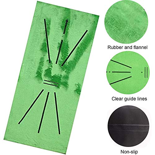 XYDZ-Golf-Training-Mat-Esterilla-de-Entrenamiento-de-Golf-para-Practica-de-Golf-Cesped-Alfombrilla-de-Entrenamiento-ExterioresInteriores-Alfombrilla-de-Deteccion-de-Oscilacion-Alfombrilla