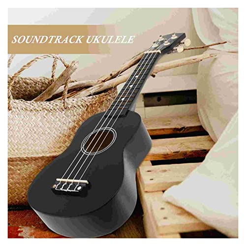 ukulélé Voyage 1 Set Durable 21 Pouces Basswood Ukulele Aide Pédagogique avec Accessoires Noir - Les Beatles, Paul McCartney, John Lennon, RIngo Starr, George Harrison ukulélé Voyage 1 Set Durable 21 Pouces Basswood Ukulele Aide Pédagogique avec Accessoires Noir – Image 5