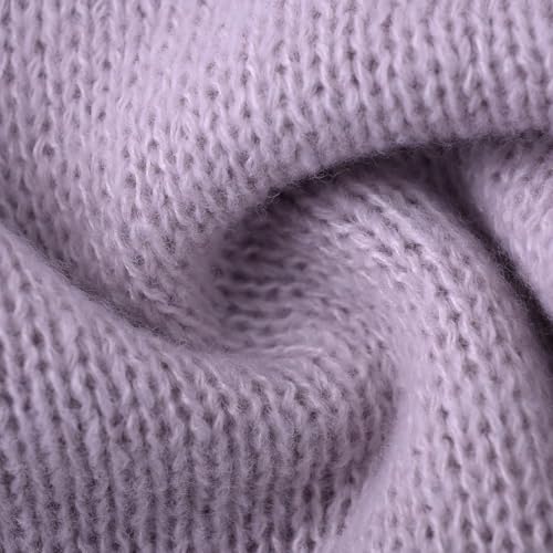 Floral Sweaters for Women Button Down Cardigan V Neck Drop Shoulder Knit Cropped Outerwear 2025 Elegant Fall Clothes4