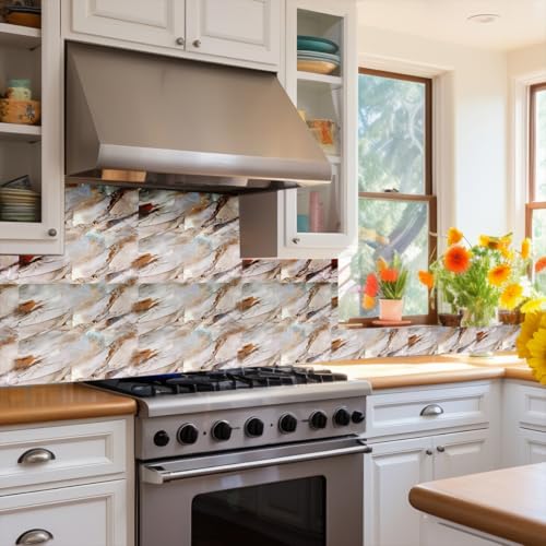 Image of WALLVEAR PE Foam Wall Panel Sheet WW-AM-0118 60x60cm 4Sq.Ft | Self Adhesive | 3mm Thickness | Water Resistant | Scratch Resistant | DIY Installation | Home Office Decoration