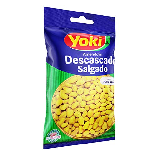 Amendoim Descascado Salgado Yoki 500g