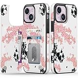 Never carry a wallet again! - This premium leather iPhone 15 phone case combines sleek style with ultimate functionality. Featuring 3 precision-engineered card slots, effortlessly organize your ID, credit cards, cash, and more. Perfect for travelers,...