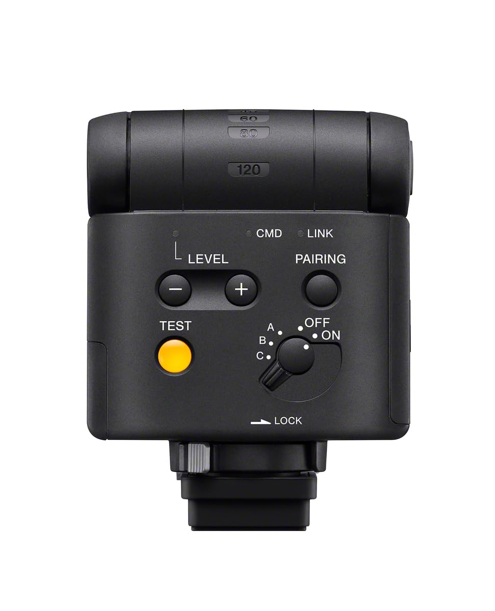 Sony HVL-F28RMA externer, kompakter und dimmbarer Blitz mit kabelloser Funksteuerung – ideal für Vlogging, Porträts, Events und spiegellose Kompaktkameras.