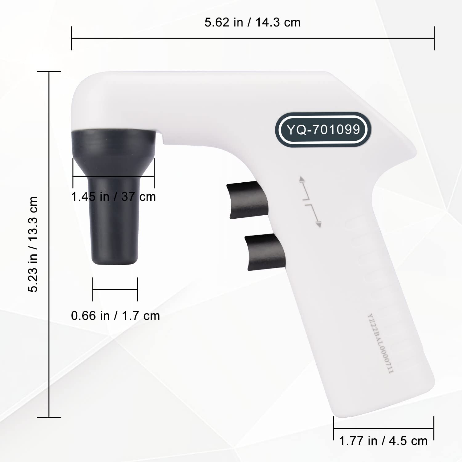 stonylab Motorisierte Pipettierhilfe mit Digitalanzeige, 0,1-50 ml Pipettenregler Elektronischer Pipetten Leichter Wiederaufladbarer Motorisierter Elektrischer Pipettencontroller Pipettenfüller, 220V