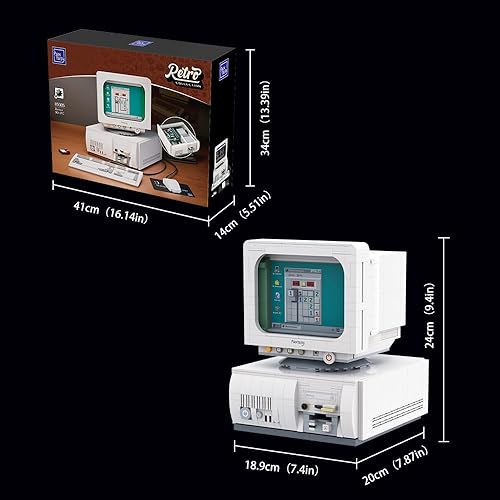 Miniatura 7 de BRICKKK PANTASY - Juego de construcción de computadora para adultos kit de construcción para adultos, modelos de bloques de construcción