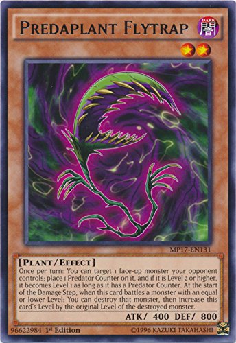 Carte de jeu Yu-Gi-Oh Predaplant Flytrap Rare Mega-Tin 2017