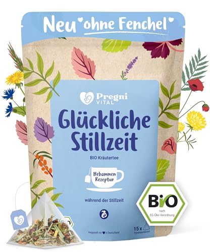 PregniVital Glückliche Stillzeit® - BIO Stilltee im Pyramidensack