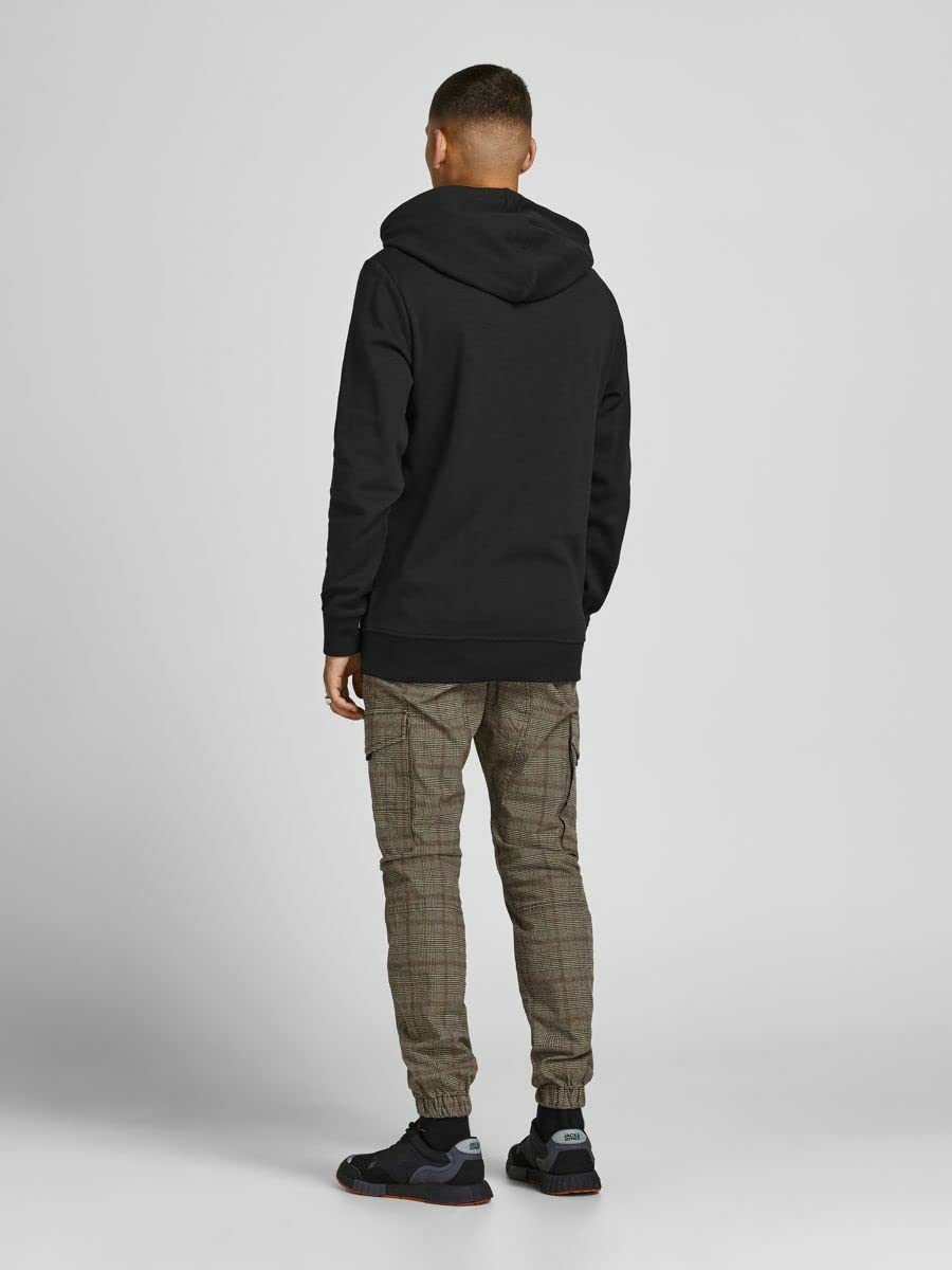 JACK & JONES Jjebasic Logo Sweat Hood Noos Felpa con Cappuccio Uomo