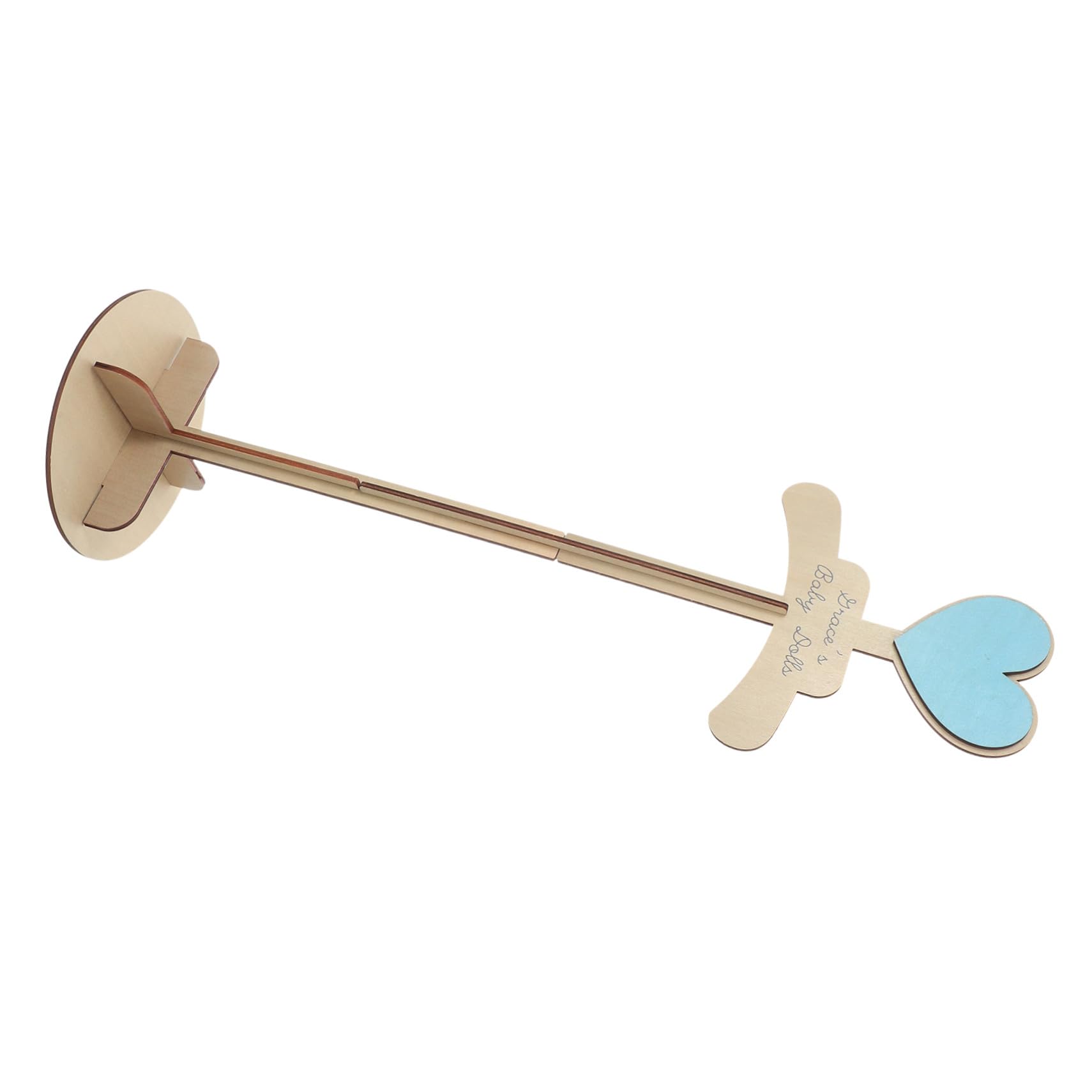 Support de vêtements garçon fille portable et antidérapant en bois naturel Ipetboom