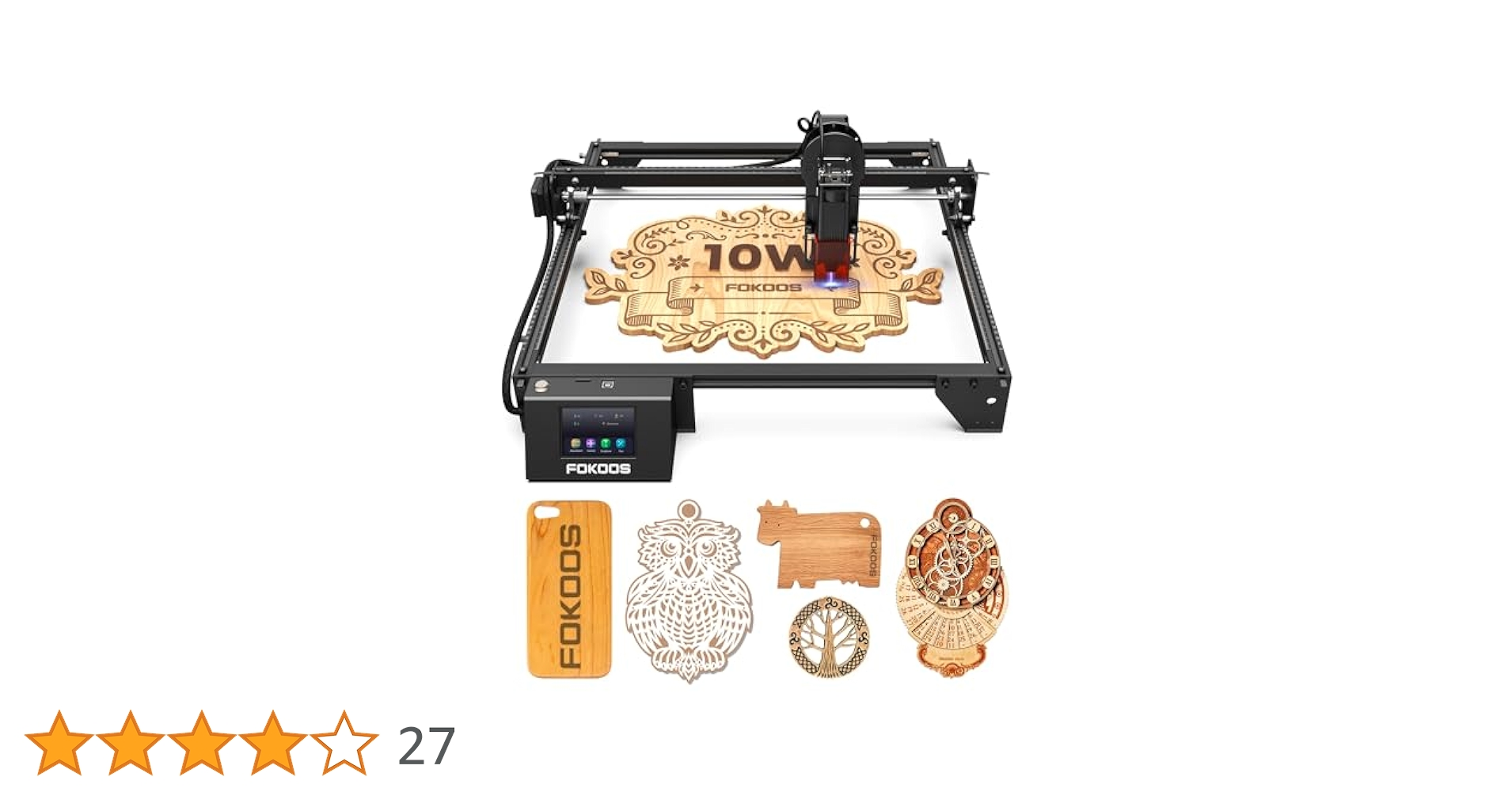 FOKOOS 10W レーザー彫刻 Amazon | FOKOOS レーザー彫刻機、FE10 10W レーザー高出力
