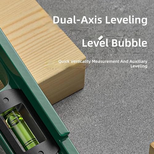 Règle multifonction en alliage d'aluminium durable pour menuiserie de précision