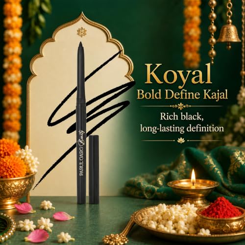Image of Parul Garg Beauty Shringaar Celebration Pack | Festive Beauty Gift Set | 10 Mini Silk Matte Liquid Lipsticks, Kajal, Sindoor, Utsav Bindi Patta with Green Potli