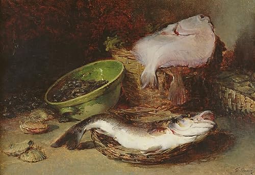 Peinture sur Toile un beau poisson pour Personnaliser une Décoration de Chambre Nu
