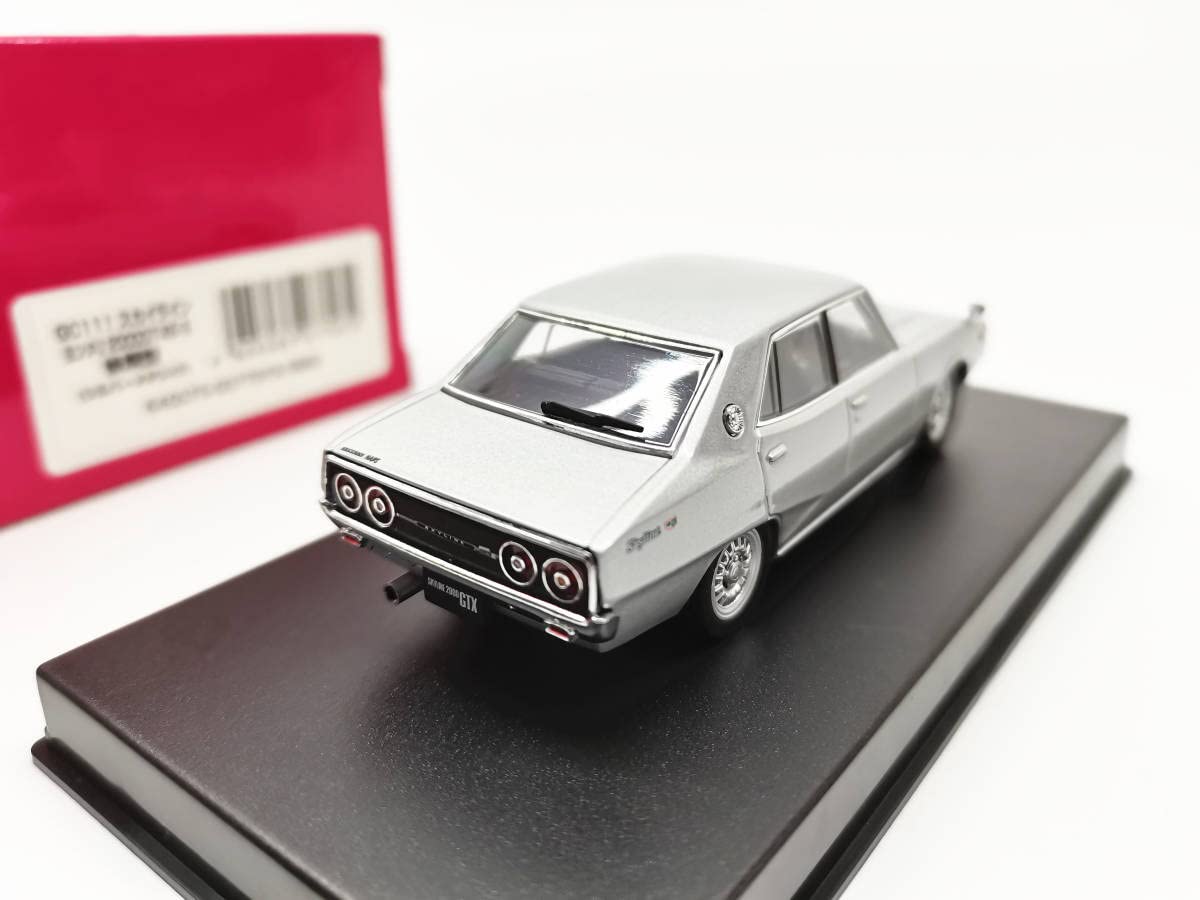 Amazon | DISM 1/43 ニッサン スカイライン 2000 GT-XE S 銀15