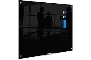 TIANSE Magnetic Black Dry Erase Board