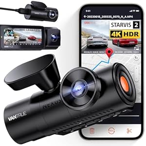 Vantrue N4 Pro 4K 3 Channel Dash Cam