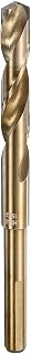 HARFINGTON Twist Drill Bit 15/32" Dia High-Speed Steel 6542 Drill Bits 6" Overall Length with Titanium Plating for Drilling Hard Metals, Stainless Steel, Alloy Steel