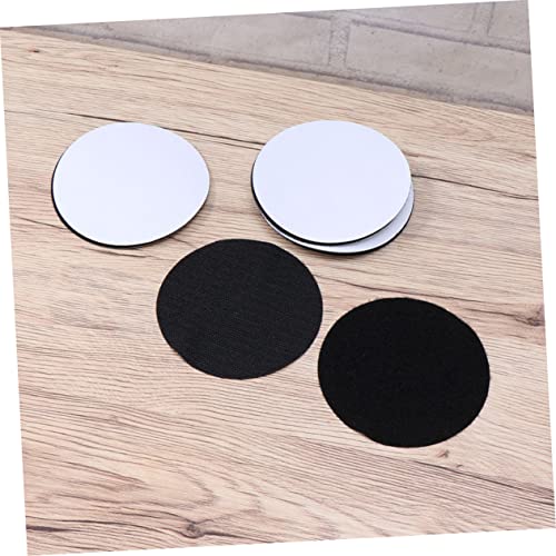 Operitacx 120 peças de adesivos de móveis, tapete fixo para fixadores, tapete antiderrapante, gancho