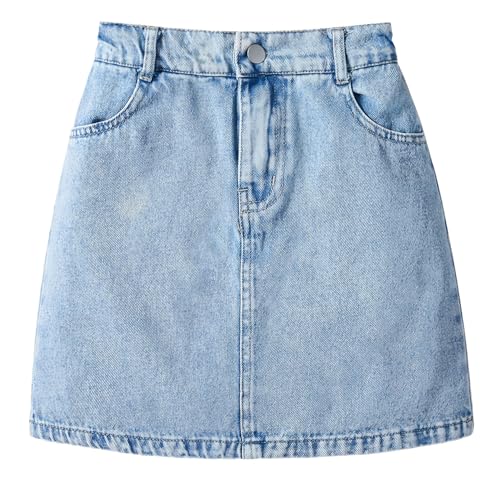 Denim Skirt for Girls Kids with Pockets 14Years