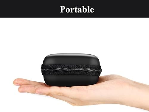 Miniatura 4 de Estuche para cargador, mini estuche organizador de cables, bolsa de bolsa, organizador de cargador pequeño, bolsa de transporte de almacenamiento de