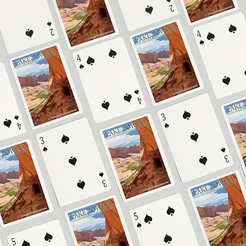 Lake Powell Forgotten Canyon Baraja de 52 cartas Póker miniatura 4