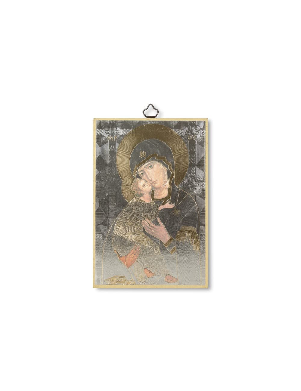 Fratelli Bonella Quadro Sacro Con Mosaico Dorato – Calice E Uva Su Legno 10x15 Cm – Made In Italy - 5