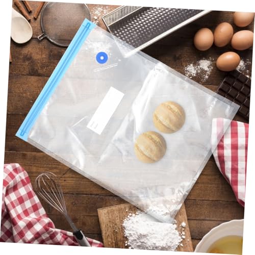 Sacs sous vide alimentaire réutilisables VANZACK avec zip pour conservation - 6