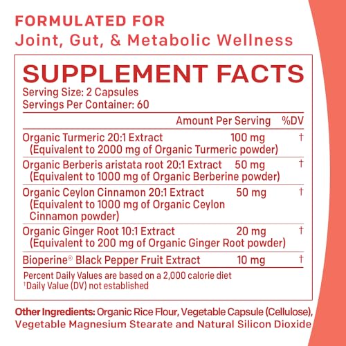 Primemd 5-In-1 Turmeric Curcumin Supplement (4210Mg) With Berberine thumb #2