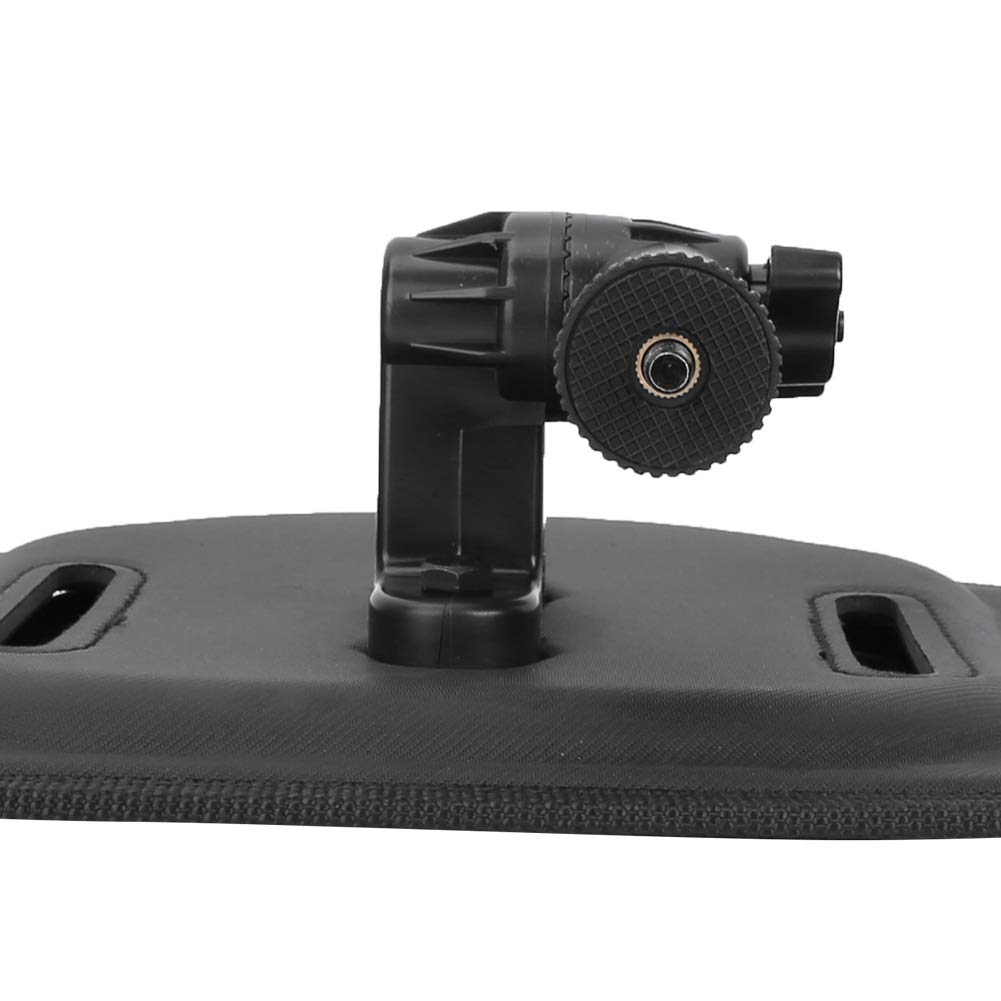 CCYLEZ Supporto Cinghia per Fotocamera, Staffa Torretta per Sport | Materiale durevole EVA+PC, utilizzo a mani libere, ideale per arrampicata, corsa, compatibile con GoPro