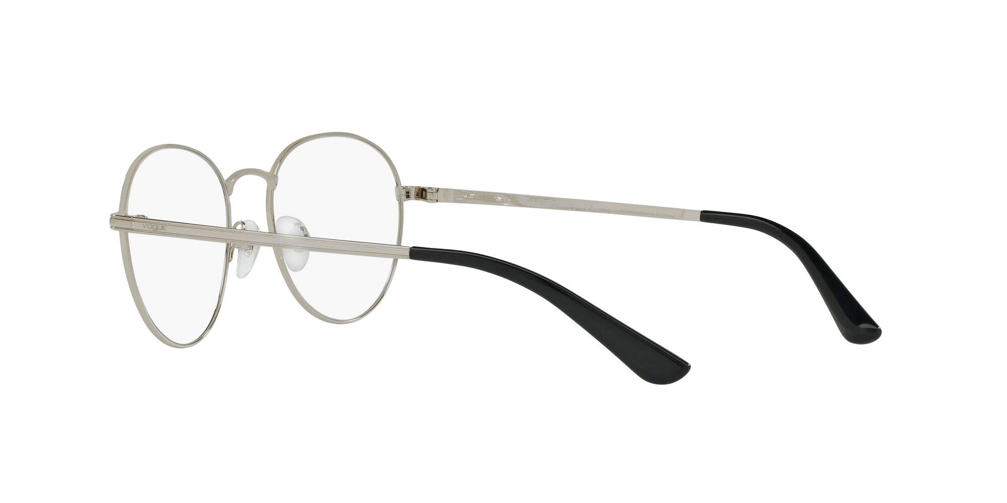 Vogue - VO 4024, Rotondo, metallo, donna, BLACK(352), 52/18/135