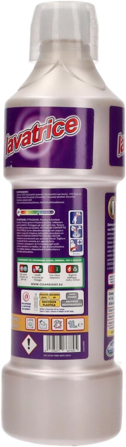 DEO DUE Fleur Oriental - Pack de prueba (6 detergentes de 1 litro + 6 suavizante concentrado de 1 litro + llavero Beni Culinari gratuito)