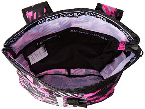 ADIDAS Bolsa de Esportes, multicor( preto/rosa/prata), S