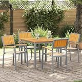 Photo Gallery llezkbr mobili da esterno - sedie da giardino 4 pezzi marrone 56 x 57 x 87 cm legno massello di acacia Photo Gallery llezkbr mobili da esterno - sedie da giardino 4 pezzi marrone 56 x 57 x 87 cm legno massello di acacia