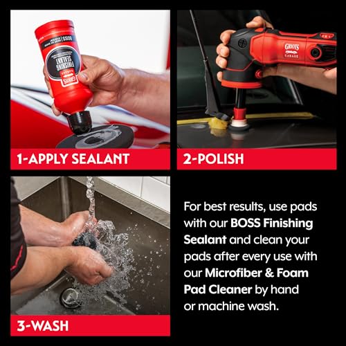 Image of Griot's Garage BOSS 1 inch Finishing Foam Pads (Set of 6)