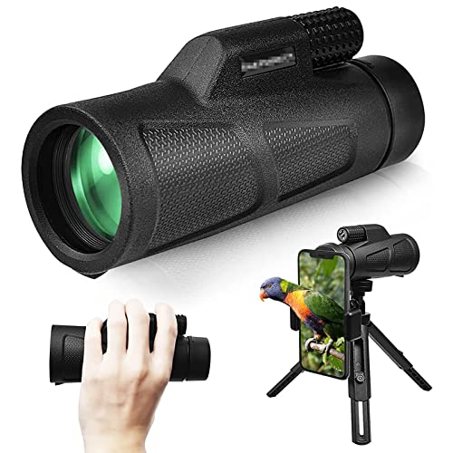 Telescopio monocular compacto retráctil con clip para celular miniatura 1
