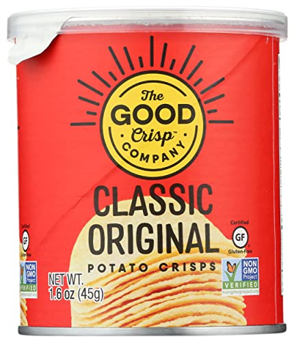 The Good Crisp Company, Original Flavor Potato Crips, 1.6 Oz (Pack of 12)