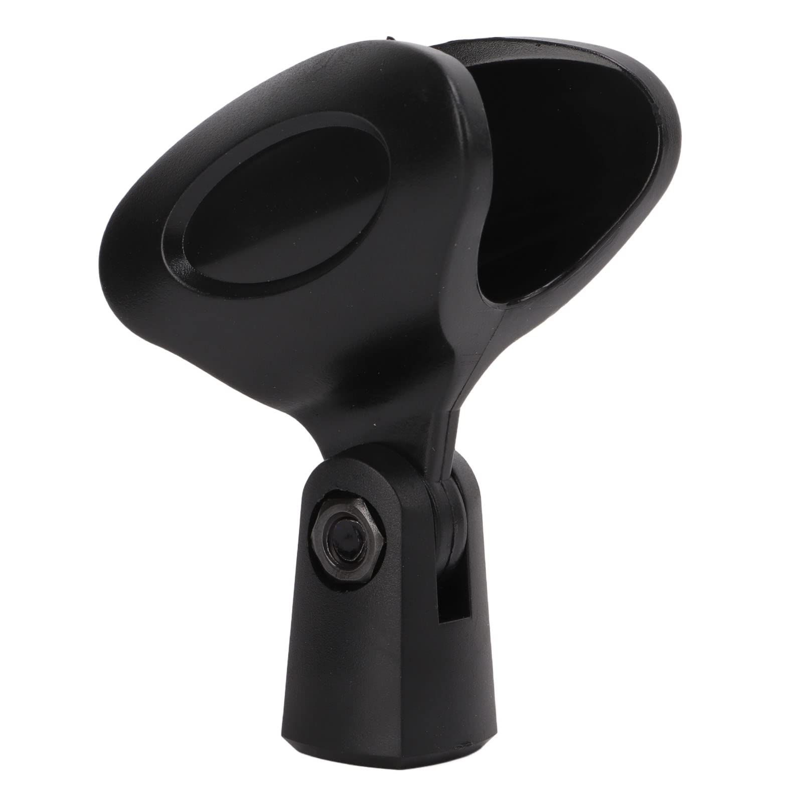Fydun Mic Stand Clip R7 Microphone Holder Mount Adjustable 5/8in Screw Hole Plastic for Wired Mic Applied Family