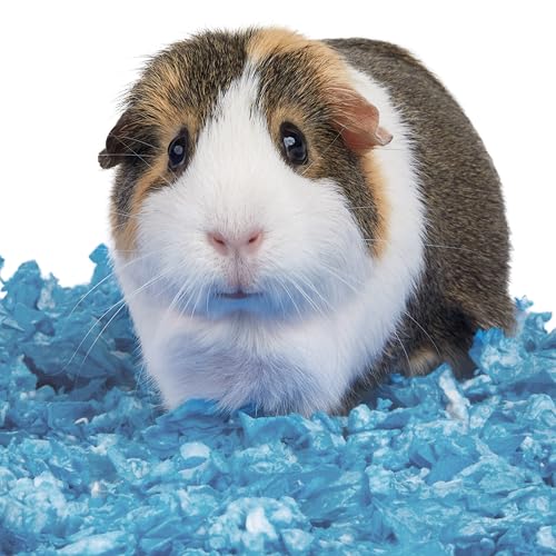 Image of Kaytee Clean and Cozy Bedding, Blue, 500 -Cubic Inch